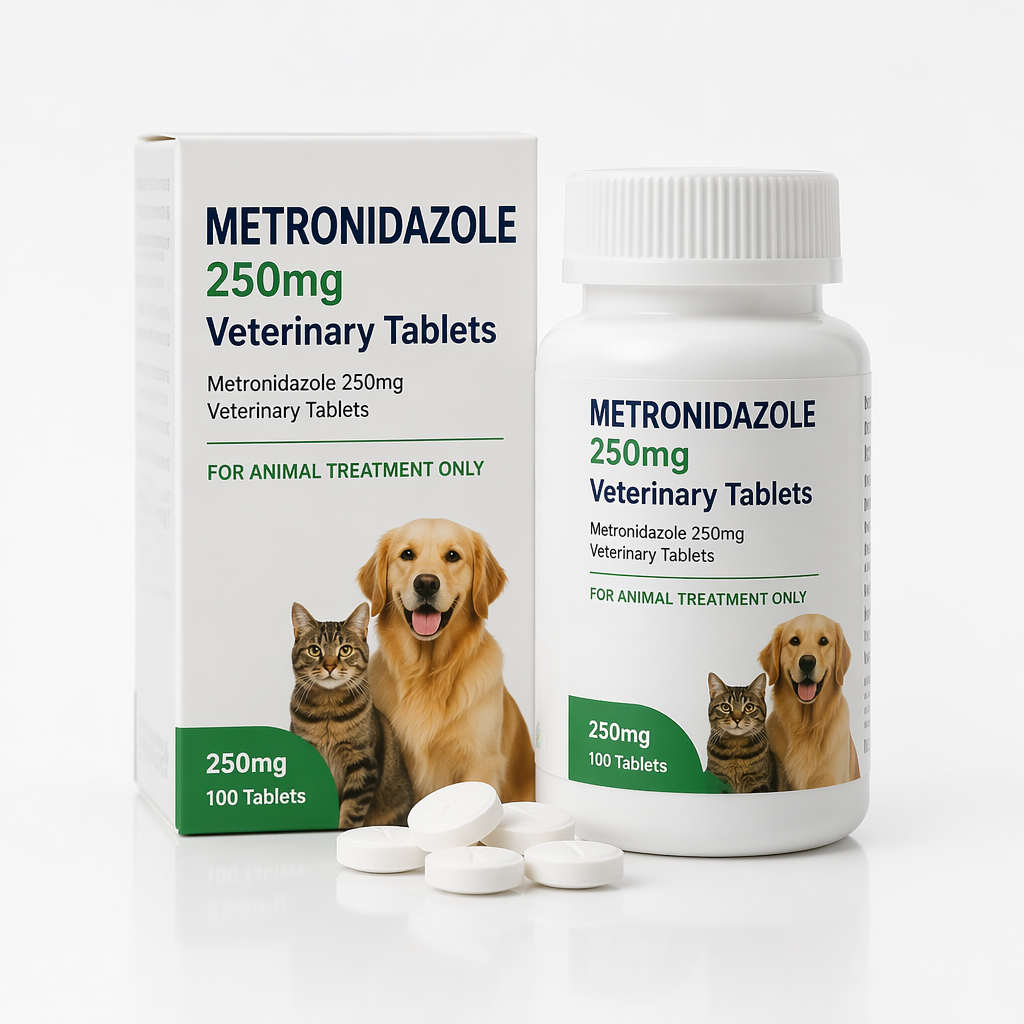 Metronidazole 250mg Veterinary Tablets