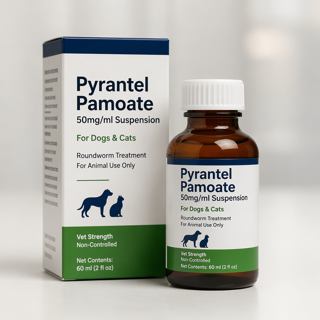 Pyrantel Pamoate 50mg/ml Suspension