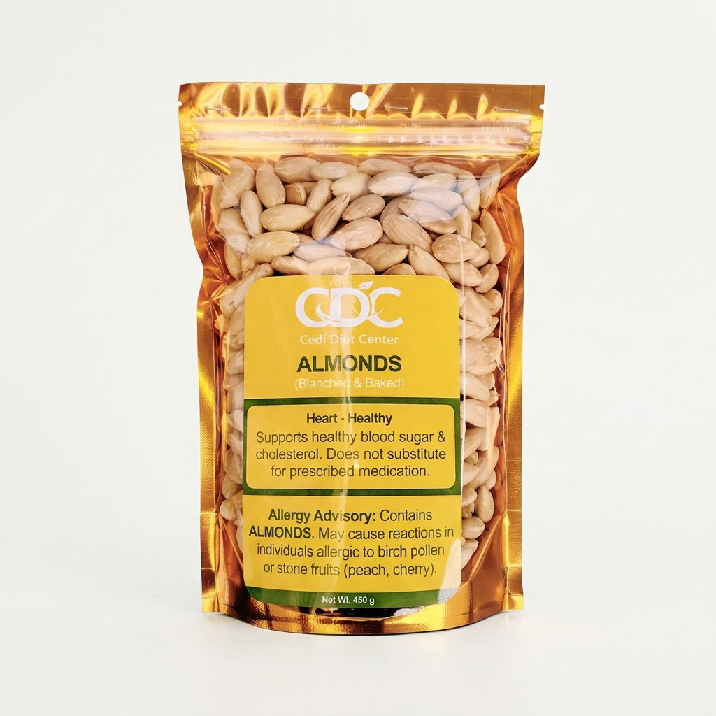 Unsalted Baked Almonds 