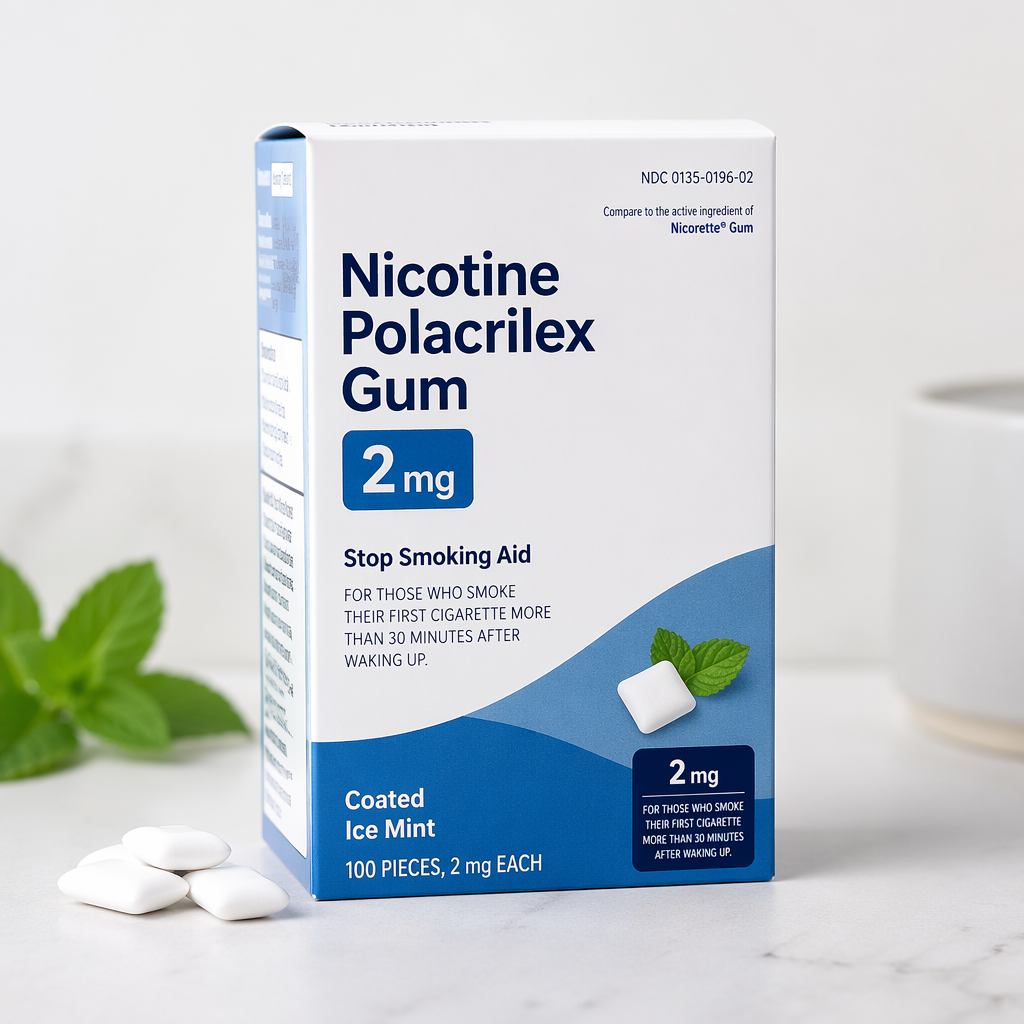 Nicotine Polacrilex Gum 2mg