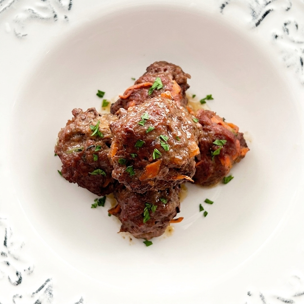 Albóndigas de res en salsa roja_0
