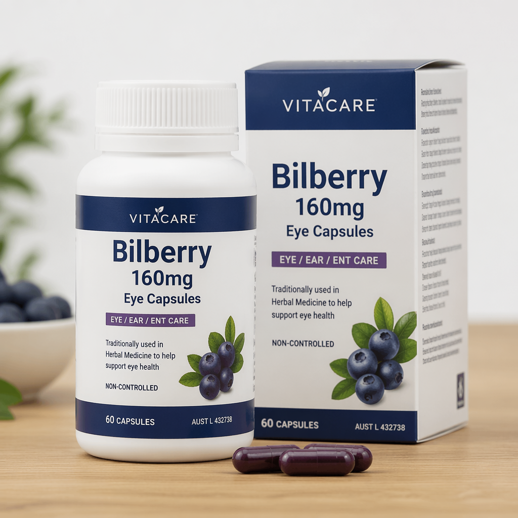 Bilberry 160mg Eye Capsules