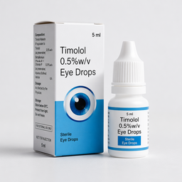 Timolol 0.5% Eye Drops 5ml