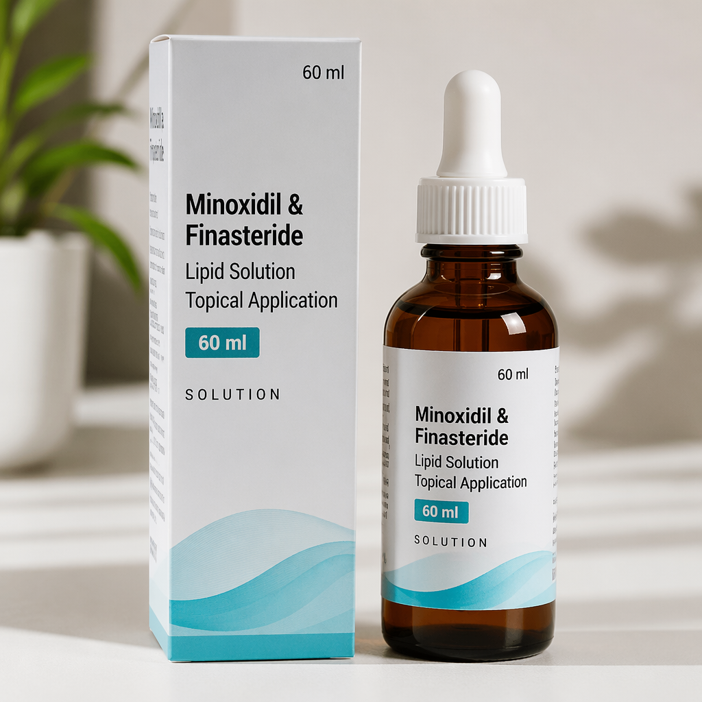 Minoxidil & Finasteride Lipid Solution Topical Appliction 60ml