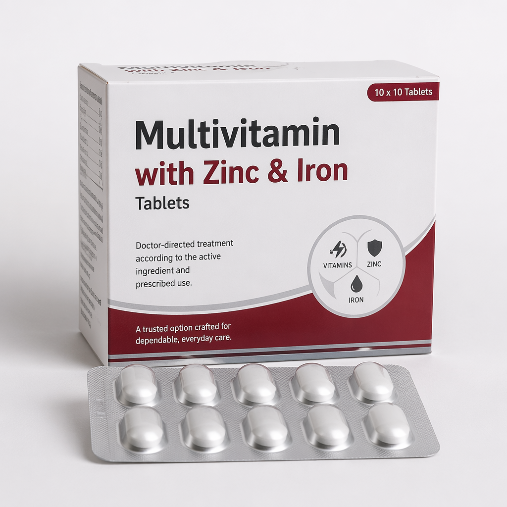 Multivitamin with Zinc & Iron Tablets_0