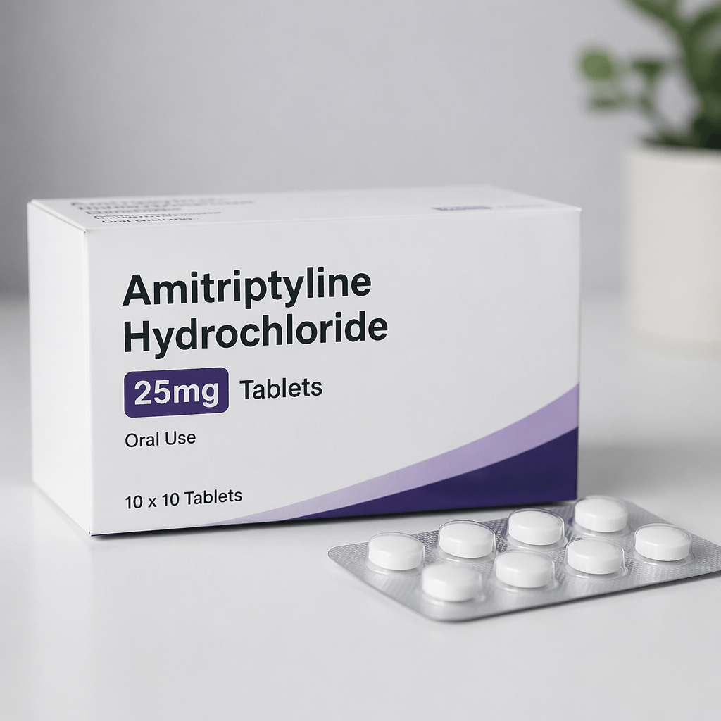 Amitriptyline Hydrochloride 25mg Tablets_0