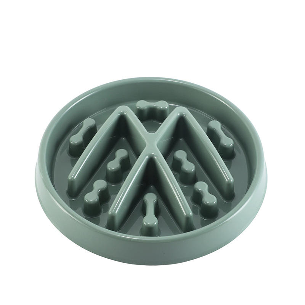 Pets Extra Large W-Shaped Slow Food Bowl Premium Quality | Price For 1 Box Only | 60 Pcs Per Box | CBM 0.13 Per Box_0