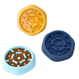 Pets Bone Slow Food Bowl Premium Quality | Price For 1 Box Only | 80 Pcs Per Box | CBM 0.08 Per Box