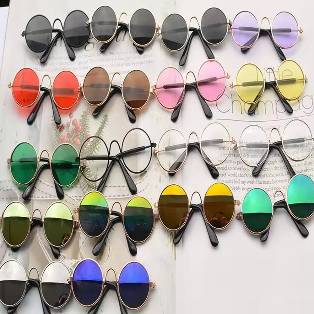 8CM Pet Glasses Mixed Pack Premium Quality | Price For 1 Box Only | 500 Pcs Per Box | CBM 0.066 Per Box