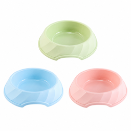 Pets Cat-Shaped Double Bowl Premium Quality | Price For 1 Box Only | 132 Pcs Per Box | CBM 0.13 Per Box
