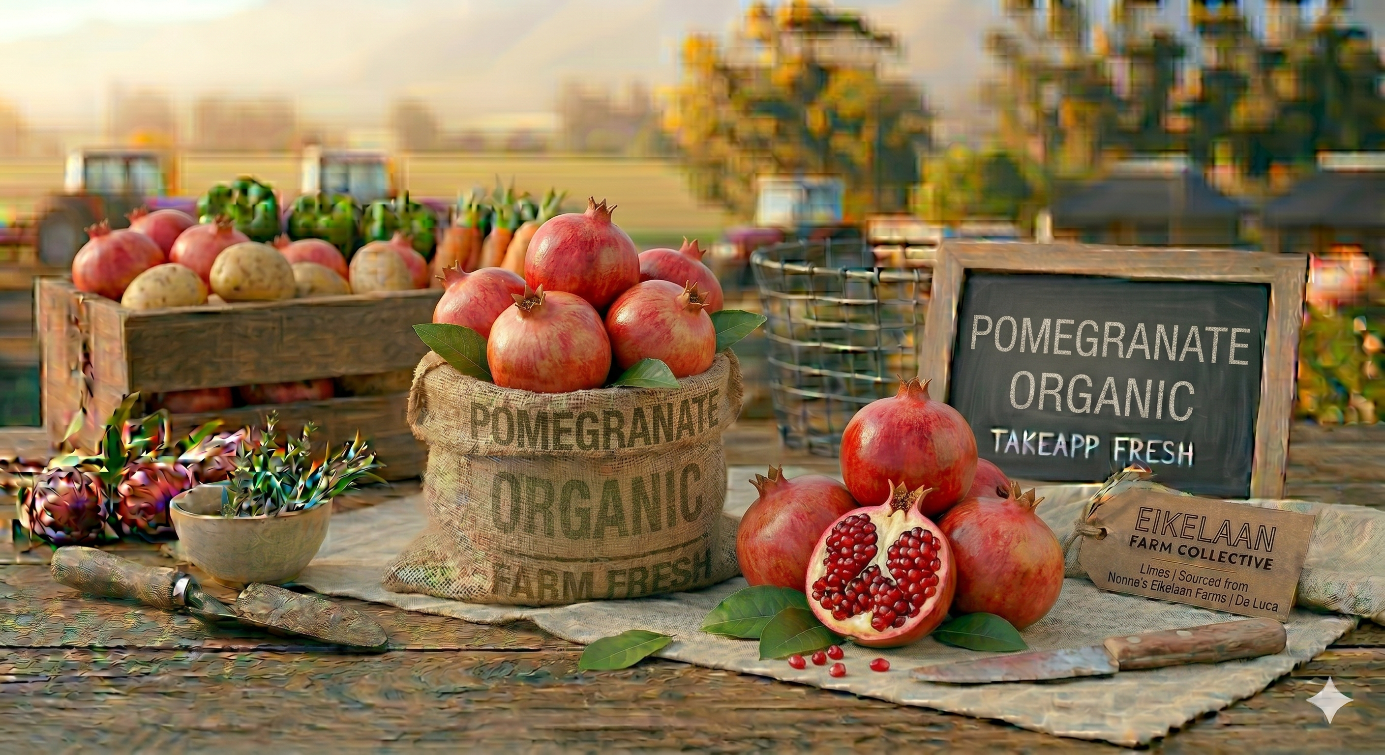 Pomegranate Organic P/KG