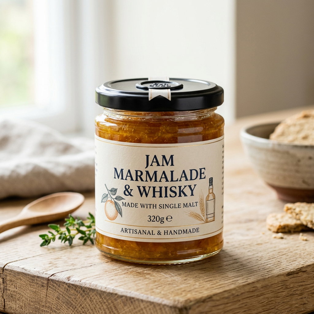 Jam Marmalade and Whisky 320g