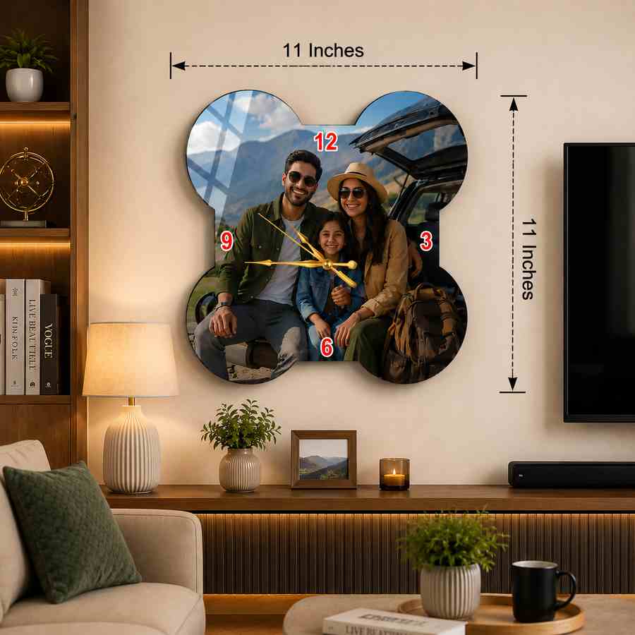 Quadra Bloom Acrylic Clock_3