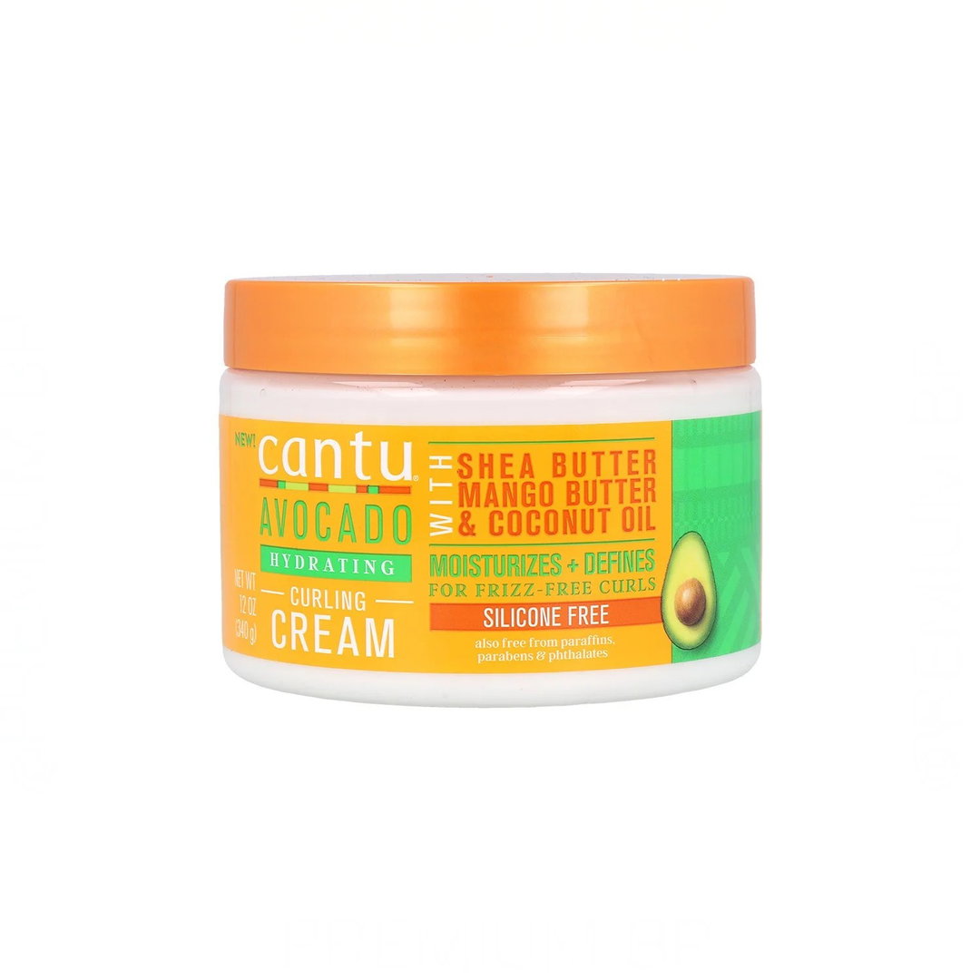 Crème hydratante avocat pour le curling / CANTU