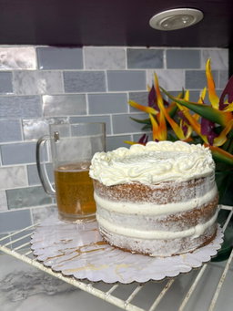 Beer Sponge Cake)- 6inch
