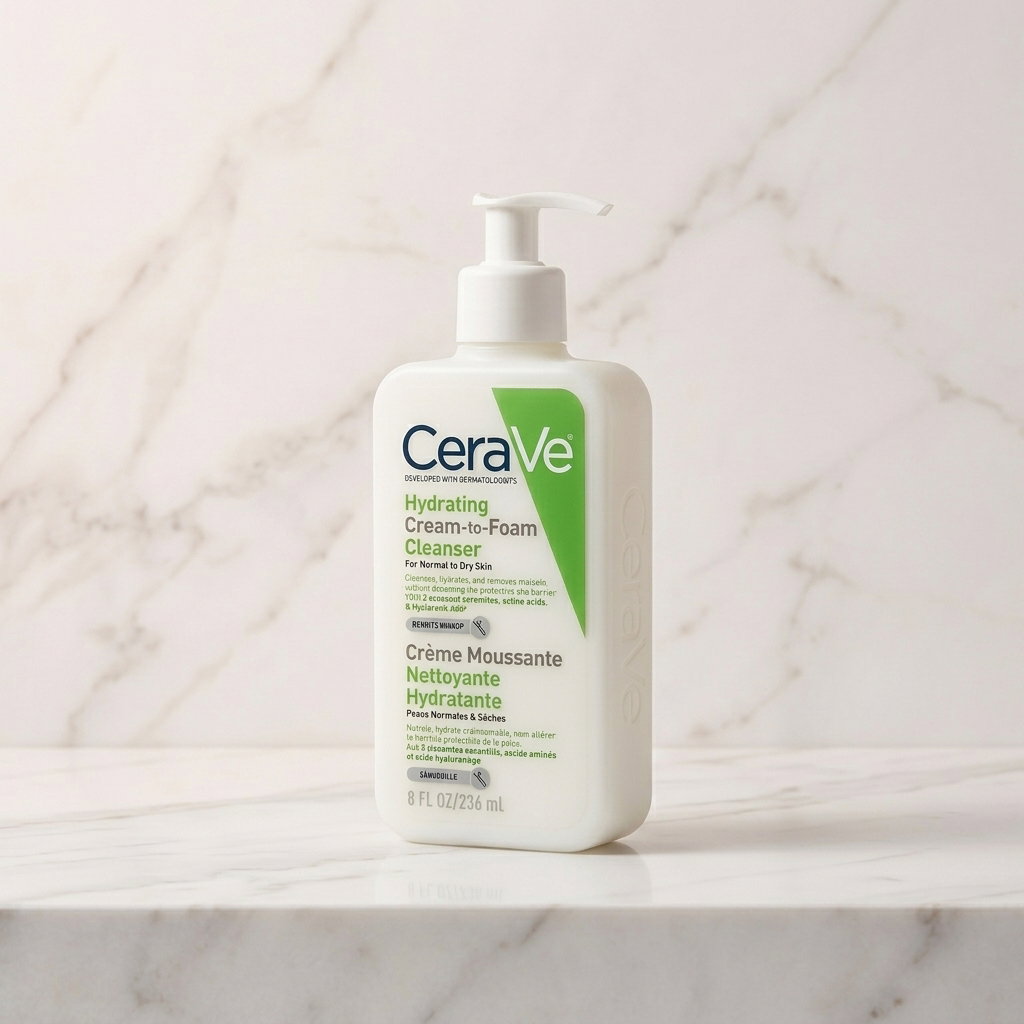 Cerave Hydrating Cream-to-Foam Cleanser