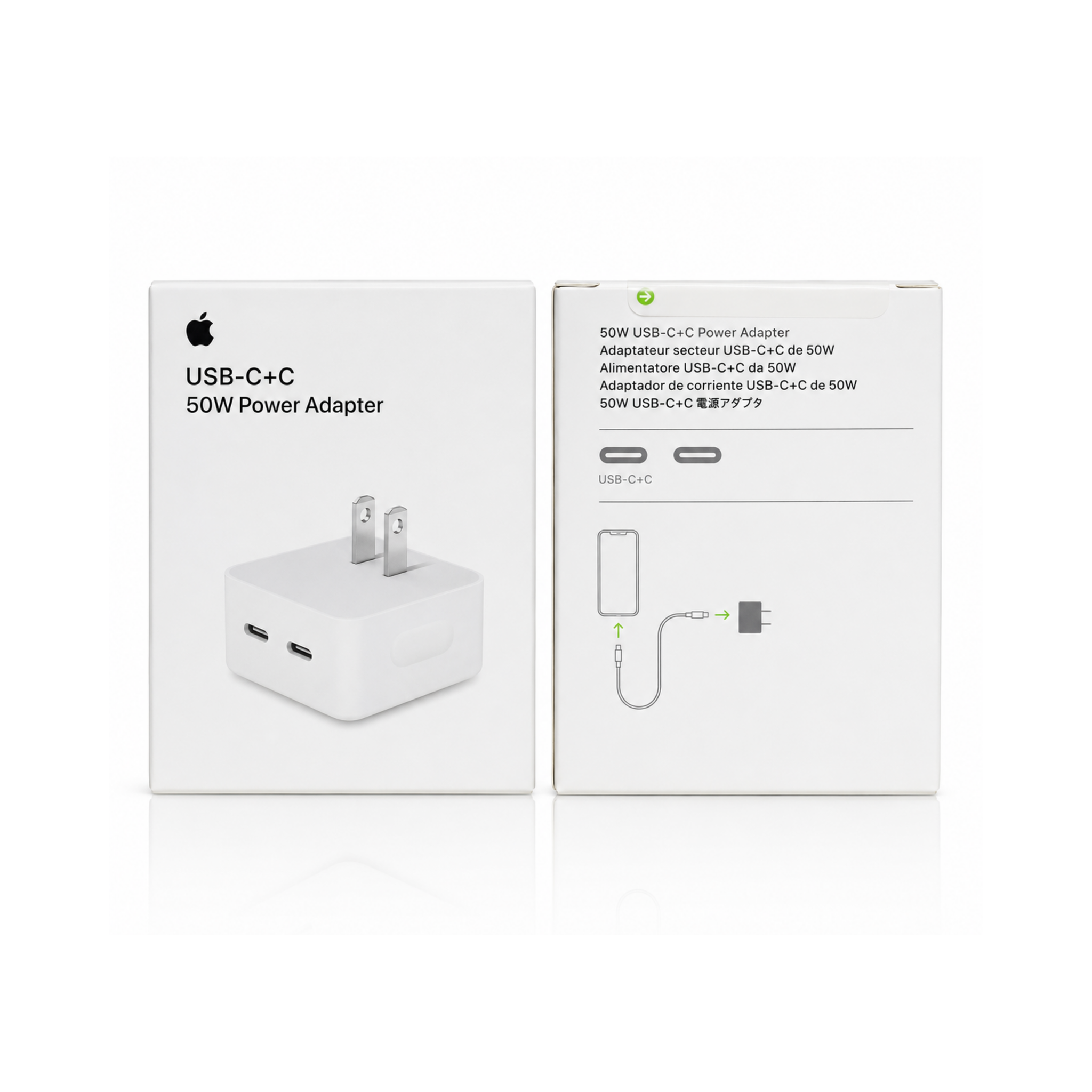 Taco Apple Tipo C | 50W (2 puertos) _0
