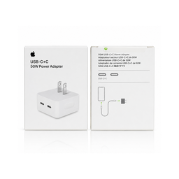 Taco Apple Tipo C | 50W (2 puertos) 