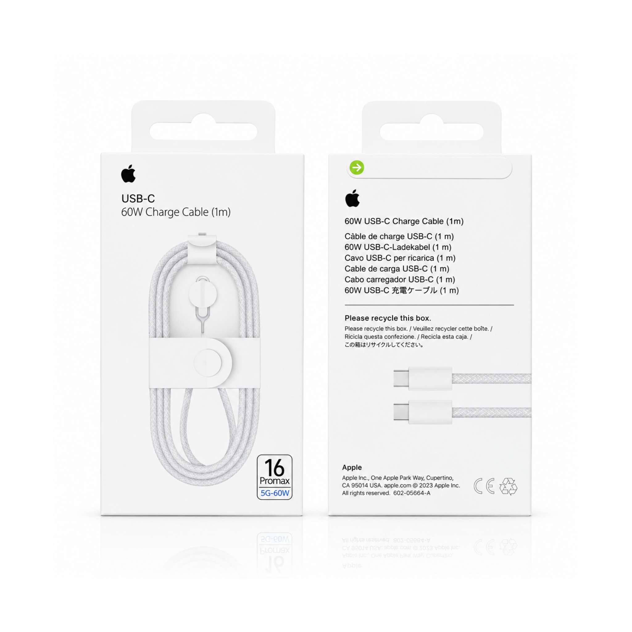 Cable 60W Apple iPhone 16 Pro Max | 1M_2