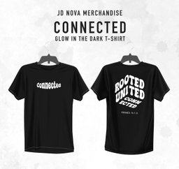 RUBIC GLOW IN THE DARK BLACK TSHIRT