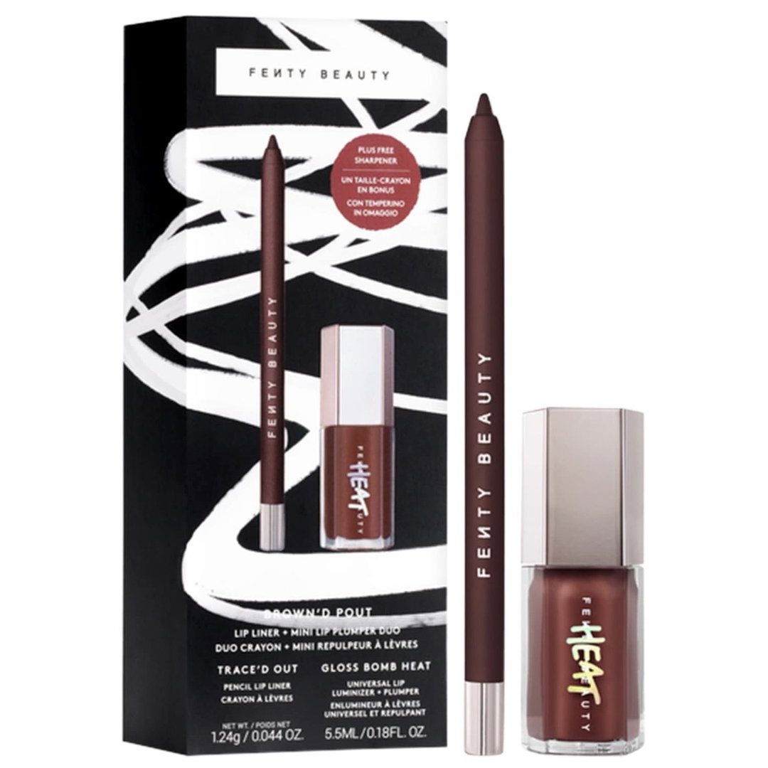 Fenty Beauty Lip Liner + Lip Gloss Duo + Free Sharpener