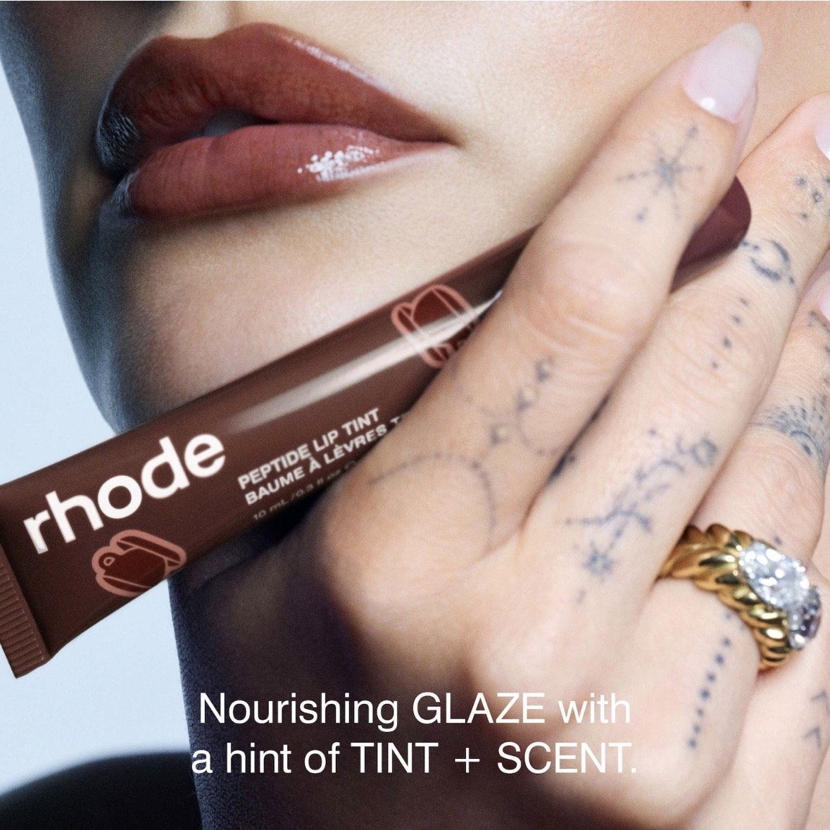 [Pre-order] Rhode Limited Edition Scented Peptide Lip Tint - shade: Espresso _1
