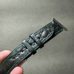 Apple Watch Strap in croc-embossed calfskin