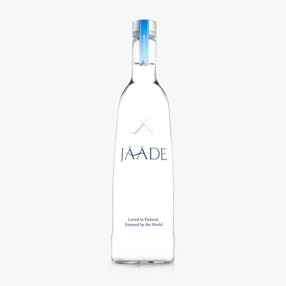 JÄÄDE Sparkling Natural Mineral Water 12 x 750ml Glass Bottle