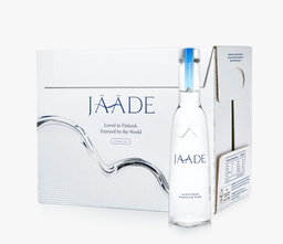 JÄÄDE Sparkling Natural Mineral Water 12 x 750ml Glass Bottle