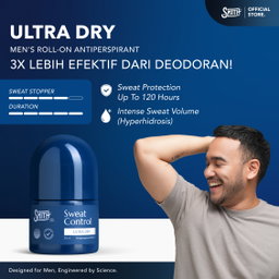 SMITH - Ultra Dry Sweat Control Antiperspirant Deodorant (Keringat Berlebih)