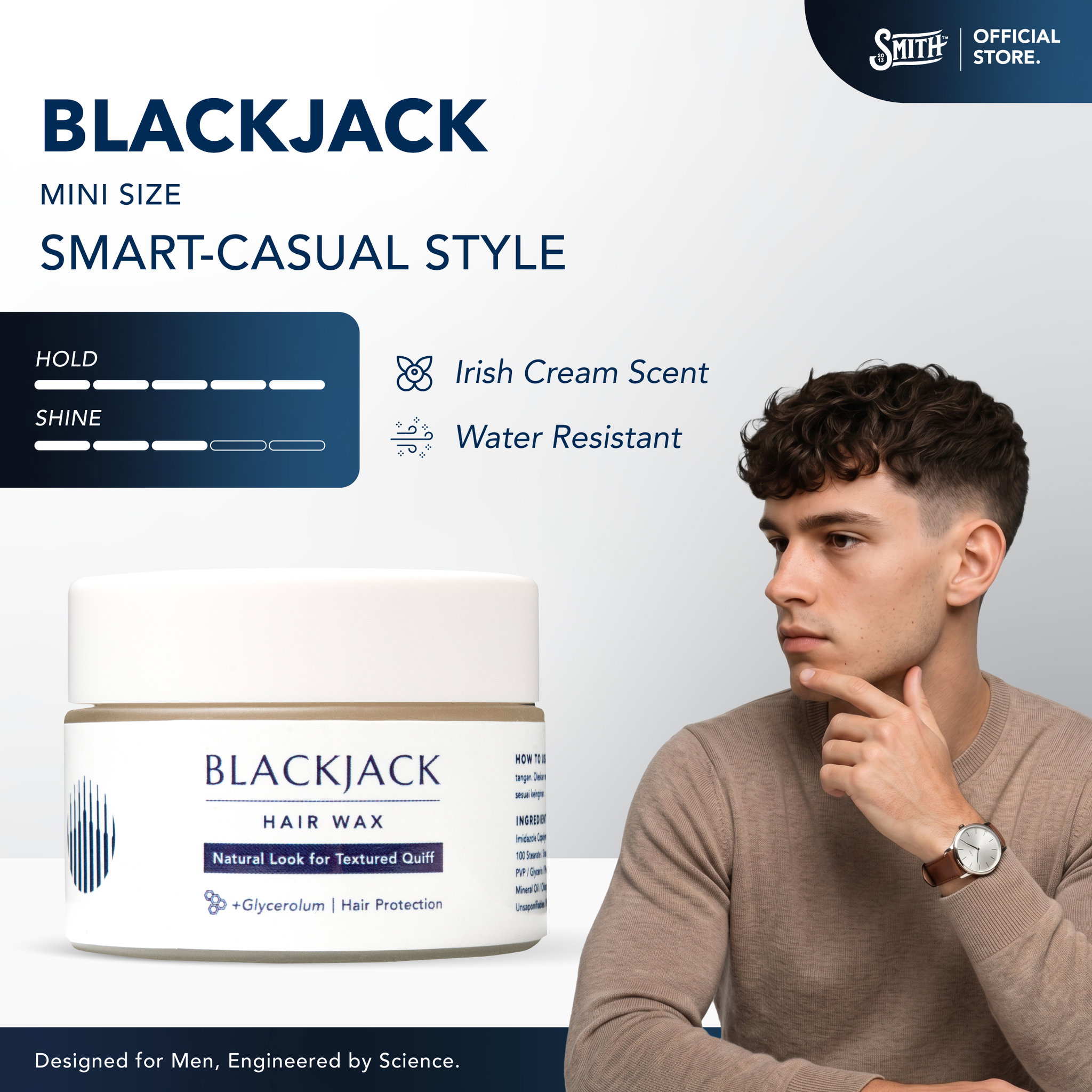 SMITH - Travel Size Blackjack Hair Premium Wax_0