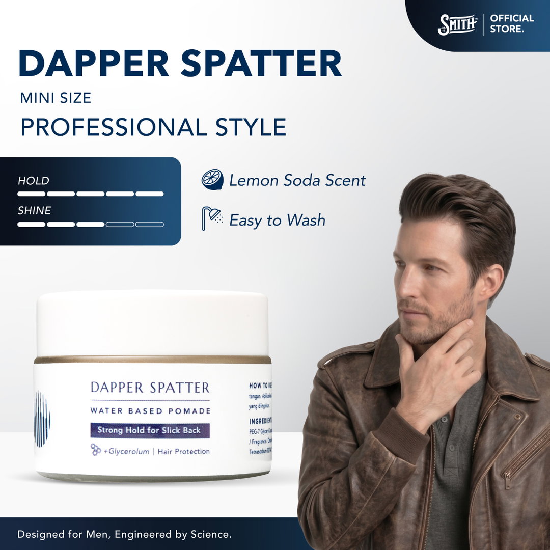 SMITH - Travel Size Dapper Spatter Hair Pomade Water Based