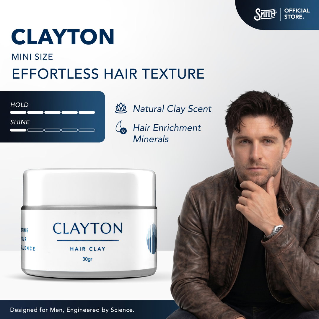SMITH - Travel Size Clayton Hair Premium Clay 30gr