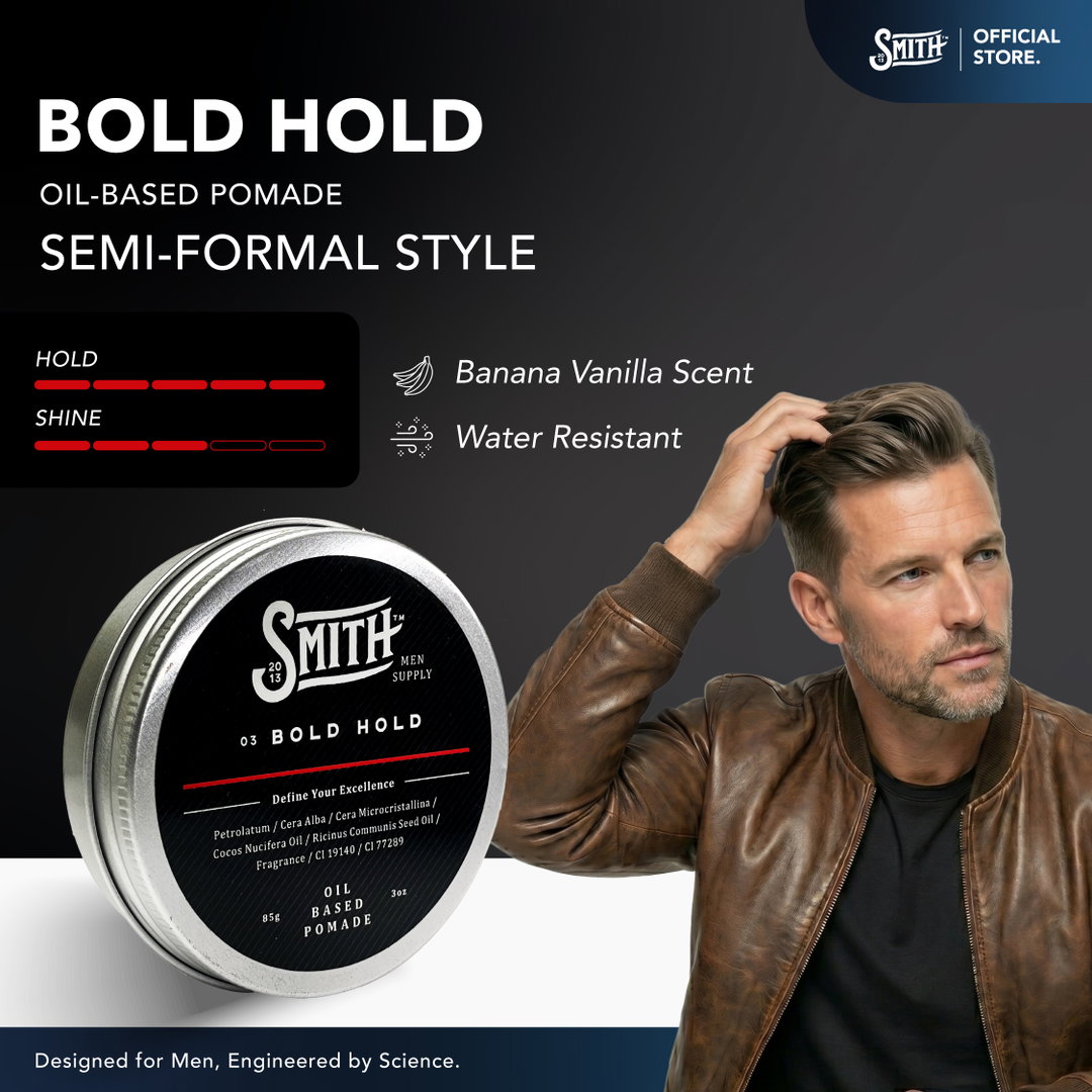 SMITH - Bold Hold Hair Pomade Oil Based 85gr