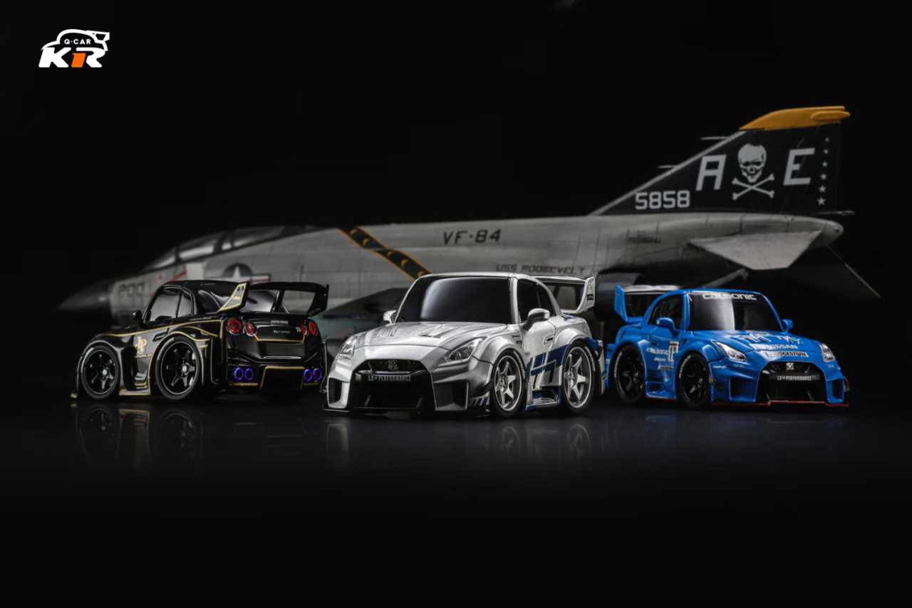 KR Q MODEL 1/64 SKYLINE R35 WIDEBODY (RESIN)_1