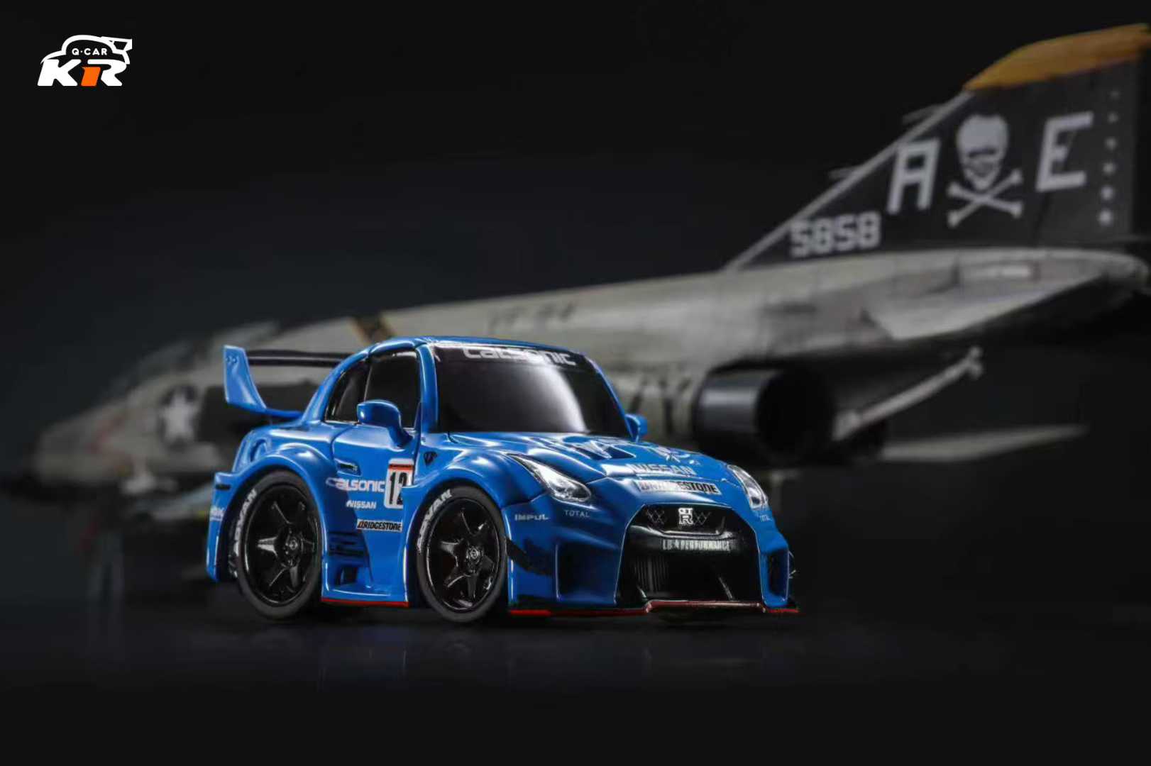 KR Q MODEL 1/64 SKYLINE R35 WIDEBODY (RESIN)_3