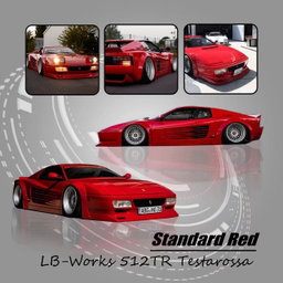 STAR MODEL 1/64 FERRARI F512 TR LBWK