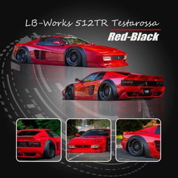 STAR MODEL 1/64 FERRARI F512 TR LBWK