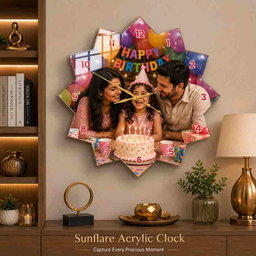 Sun Flare Clock