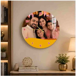 Round Splash Clock