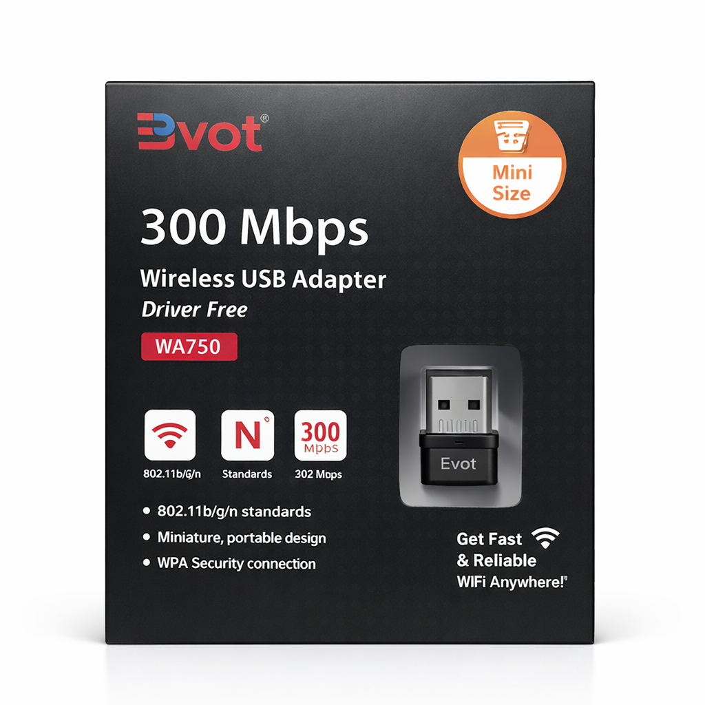 BVOT 300 Mbps NANO Cle Wifi Ordinateur WA750