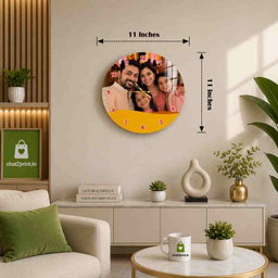 Round Splash Clock