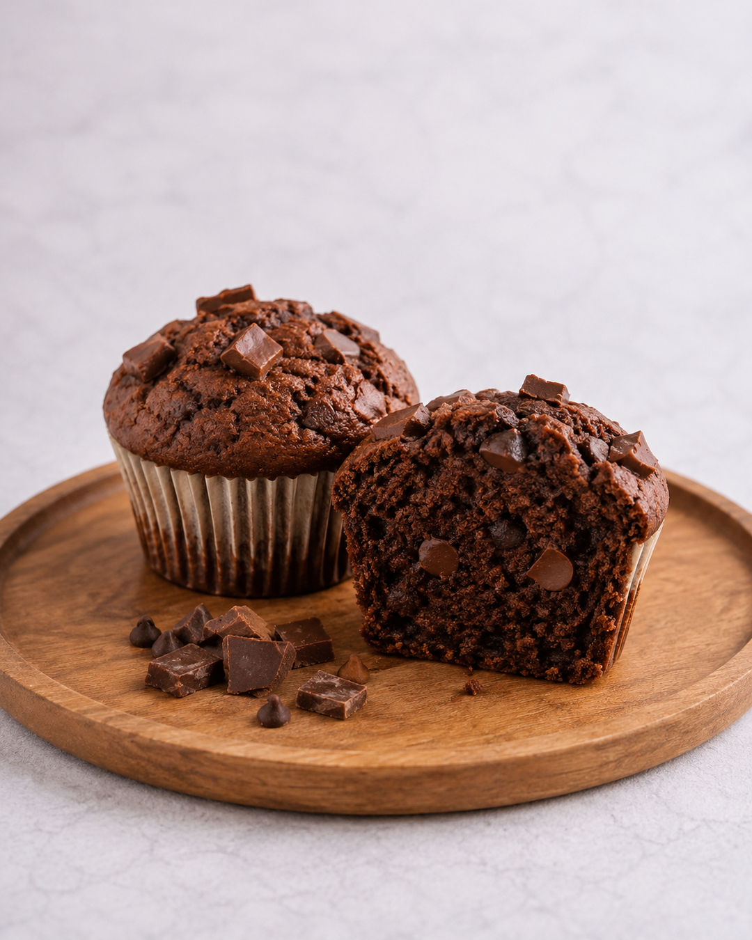 Double Chocolate Muffin 🍫