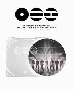 BTS THE 5TH ALBUM 'ARIRANG' 613 LIMITED EDITION PICTURE DISC VINYL)