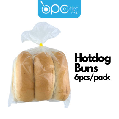 Hotdog Buns 6pcs per pack - Pre-order