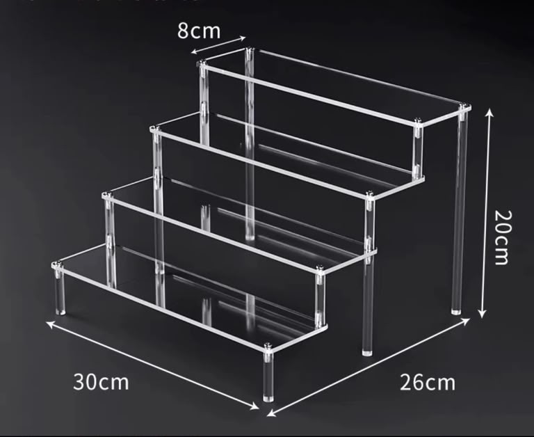 Acrylic Shelf 4 Layers