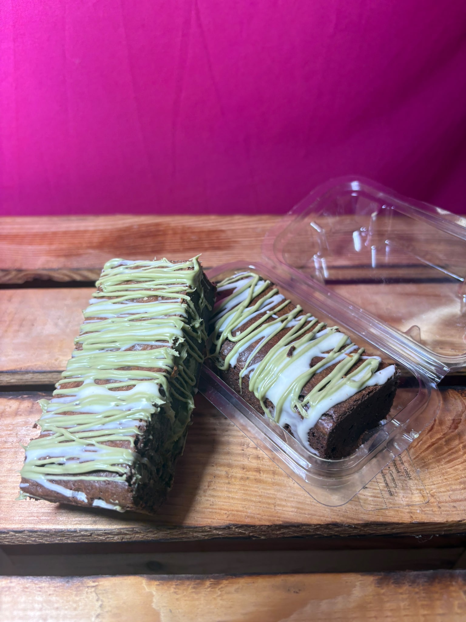 Pistachio Topped Brownie