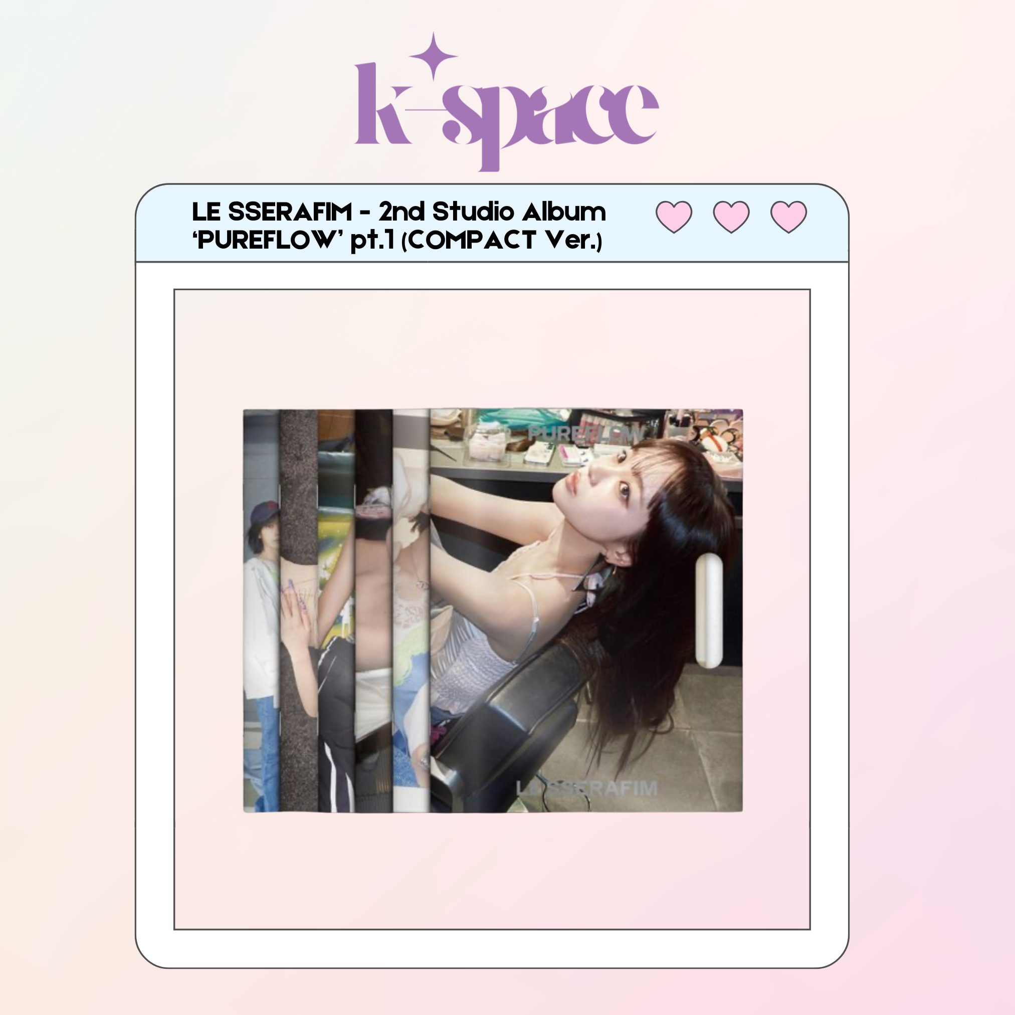 LE SSERAFIM - 2nd Studio Album ‘PUREFLOW’ pt.1 (COMPACT Ver.)_0