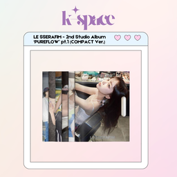 LE SSERAFIM - 2nd Studio Album ‘PUREFLOW’ pt.1 (COMPACT Ver.)