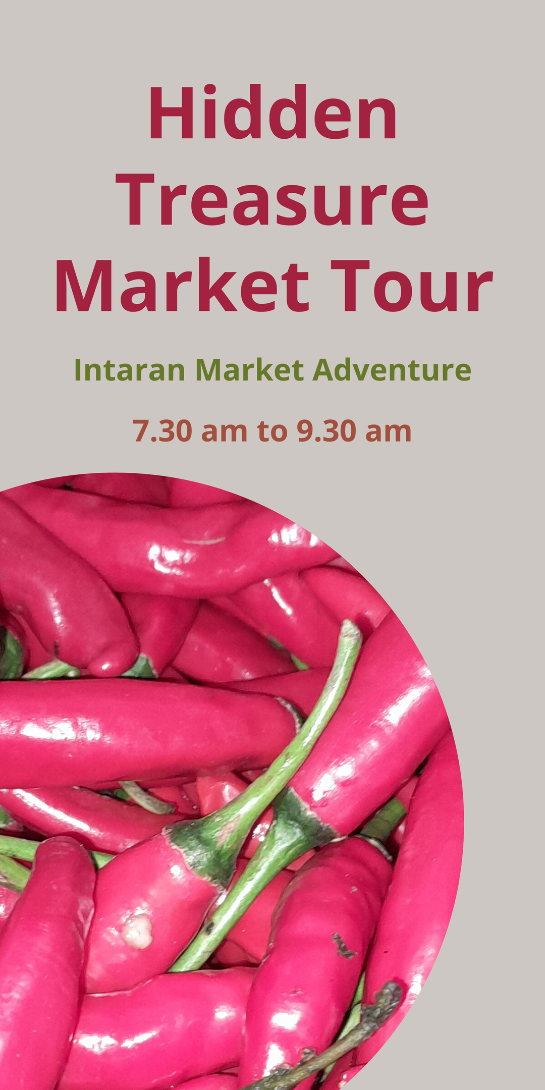 Hidden Treasure Market Tour